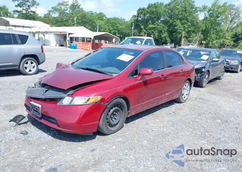 2006 Honda Civic Lx из США, поврежденный, VIN 1HGFA16506L059557